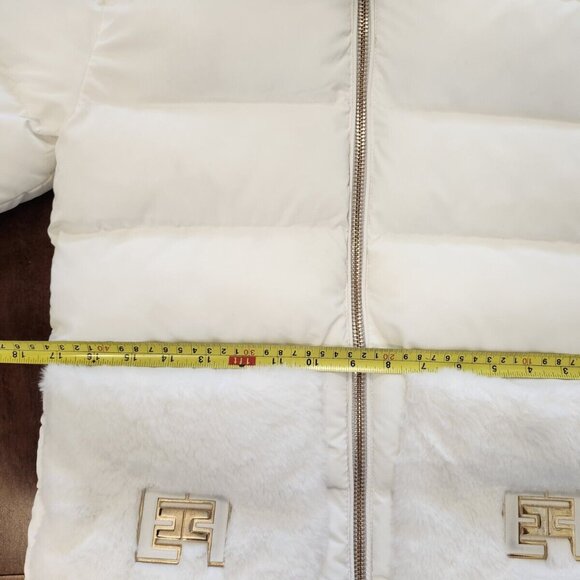 Elisabetta Franchi women's white jacket in size medium - Picture 15 of 16